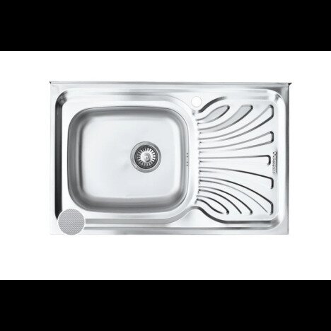 Chiuveta Freddo SN 9001S, pentru masca, cuva stanga, anticalcar, 80x50cm, Inox