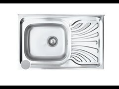 Chiuveta Freddo SN 9001S, pentru masca, cuva stanga, anticalcar, 80x50cm, Inox